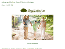 Tablet Screenshot of allergyasthmagrandrapids.com